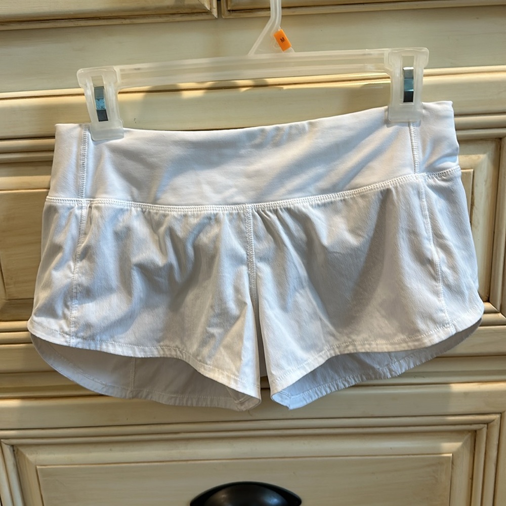 Lululemon White Shorts